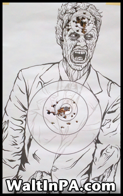 Range Target - Zombie - 1